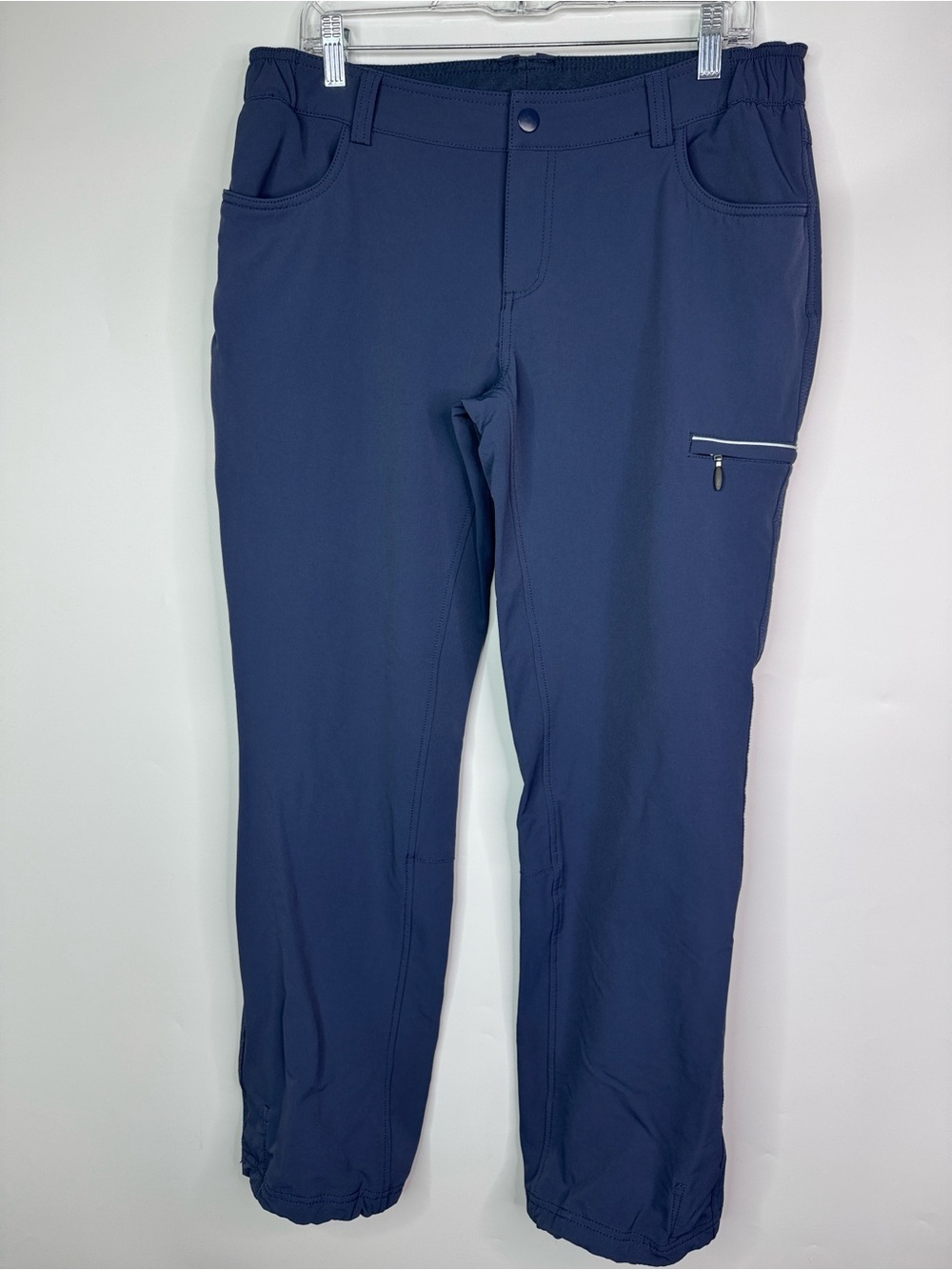 Duluth Trading 3237-23 Navy Hiking Cargo Pants Size 10x31